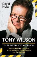 Book Cover for Tony Wilson by David Nolan