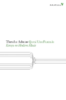 Book Cover for Quasi Una Fantasia by Theodor Adorno
