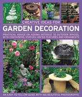 Book Cover for Creative Ideas for Garden Decoration by Jenny Hendy