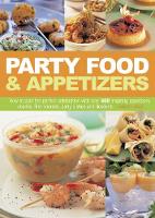 Book Cover for Party Food & Appetizers by Bridget Jones