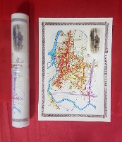 Book Cover for Tamworth 1885 - Old Map Supplied Rolled in a Clear Two Part Screw Presentation Tube - Print Size 45Cm X 32Cm by Mapseeker Publishing