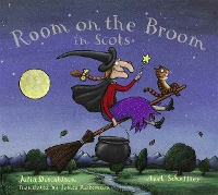 Book Cover for Room on the Broom in Scots by Julia Donaldson