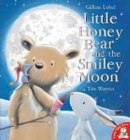 Book Cover for Little Honey Bear and the Smiley Moon by Gillian Lobel