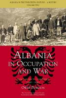 Book Cover for Albania in Occupation and War by Owen Pearson