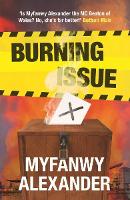 Book Cover for Burning Issue by Myfanwy Alexander