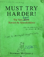 Book Cover for Must Try Harder! by Norman McGreevy