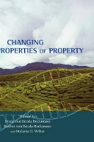 Book Cover for Changing Properties of Property by Franz von Benda-Beckmann