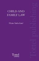 Book Cover for Child and Family Law by Elaine E. Sutherland