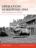 Book Cover for Operation Nordwind 1945 by Steven J Author Zaloga