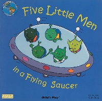 Book Cover for Five Little Men in a Flying Saucer by Dan Crisp