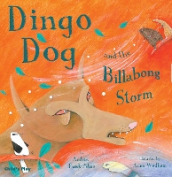 Book Cover for Dingo Dog and the Billabong Storm by Andrew Fusek Peters