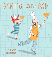 Book Cover for Baking with Dad by Aurora Cacciapuoti