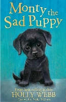 Book Cover for Monty the Sad Puppy by Holly Webb