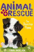 Book Cover for The Doorstep Puppy by Tina Nolan