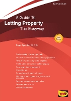 Book Cover for A Guide To Letting Property The Easyway by Roger Sproston