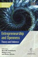 Book Cover for Entrepreneurship and Openness by David B. Audretsch