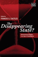 Book Cover for The Disappearing State? by Francis G. Castles