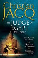 Book Cover for The Judge of Egypt Trilogy by Christian Jacq