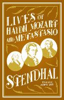 Book Cover for Lives of Haydn, Mozart and Metastasio by Stendhal