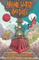 Book Cover for Around the World in Eighty Days by Jules Verne