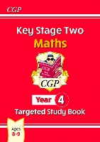 Book Cover for KS2 Maths Year 4 Targeted Study Book by CGP Books