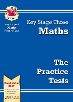 Book Cover for KS3 Maths Practice Tests by CGP Books