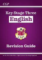 Book Cover for KS3 English Revision Guide (With Online Edition, Quizzes and Knowledge Organisers) by CGP Books