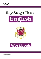 Book Cover for KS3 English Workbook (With Answers) by CGP Books