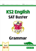 Book Cover for KS2 English SAT Buster by CGP Books