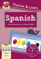 Book Cover for Practise & Learn Spanish by CGP Books