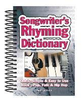 Book Cover for Songwriter's Rhyming Dictionary by Jake Jackson