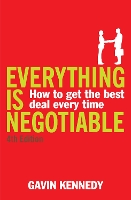 Book Cover for Everything is Negotiable by Gavin Kennedy