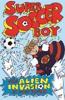 Book Cover for Super Soccer Boy and the Alien Invasion by Judy Brown