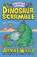 Book Cover for Dinosaur Scramble by Jeanne Willis