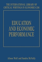 Book Cover for Education and Economic Performance by Alison Wolf