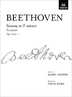 Book Cover for Sonata in F minor, Op. 2 No. 1 by Ludwig van Beethoven