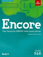 Book Cover for Encore Violin, Book 3, Grades 5 & 6 by Penny Stirling