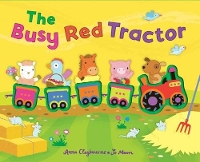 Book Cover for The Busy Red Tractor by Anna Claybourne