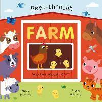 Book Cover for Peek-Through Farm by Nicola Edwards