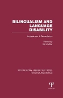 Book Cover for Bilingualism and Language Disability (PLE: Psycholinguistics) by Nick Miller