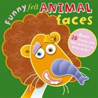 Book Cover for Funny Felt Animal Faces by Hannah Wilson