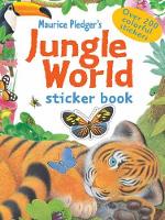 Book Cover for Jungle World Sticker Book by Maurice Pledger