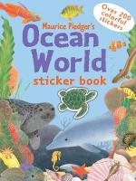 Book Cover for Ocean World Sticker Book by Bianca Lucus