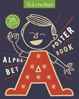 Book Cover for Paul Thurlby's Alphabet Poster Book by Paul Thurlby