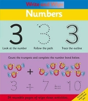 Book Cover for Write and Wipe: Numbers by Jenny Broom