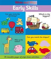 Book Cover for Write and Wipe: Early Skills by Jenny Broom