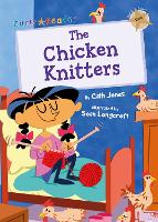 Book Cover for The Chicken Knitters by Cath Jones