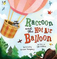 Book Cover for Raccoon and the Hot Air Balloon by Jill Atkins