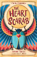 Book Cover for The Heart Scarab by Saviour Pirotta