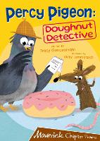 Book Cover for Percy Pigeon, Doughnut Detective by Tracy Gunaratnam